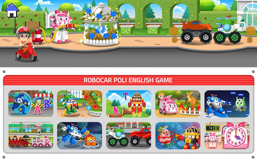 Screenshot of Robocar Poli English-Education