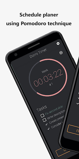 Screenshot of Dorro - Pomodoro session timer