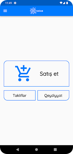 Android application AKİAB kassa screenshort