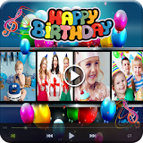 Birthday Photo to Video Maker icon