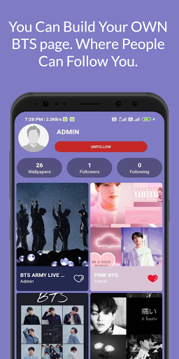 BTS wallX 4K Unlimited ? BTS Wallpaper App