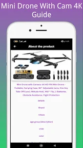 Mini Drone With Cam 4K Guide