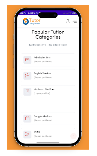 oTutor Bangladesh Screen 2