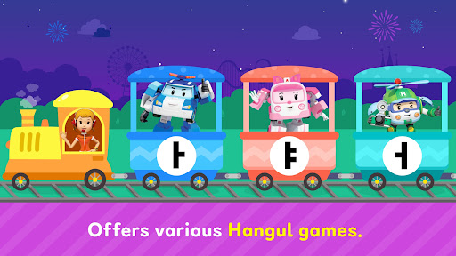 Learn Hangul with Robocar Poli Screen 2