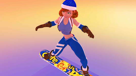 Skater Girl Endless Surfer