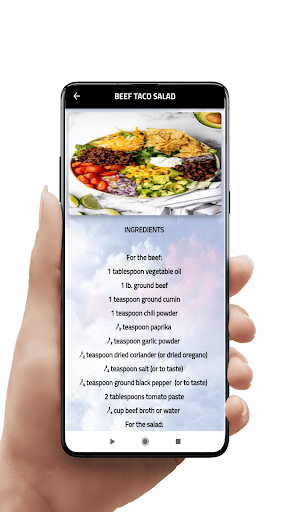 Android application Ground Beef Recipes screenshort