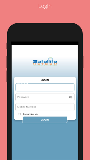 Satellite Netcom Staff APP Screen 3