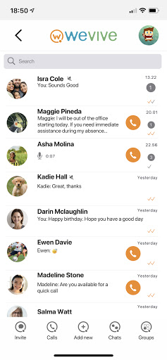 App preview