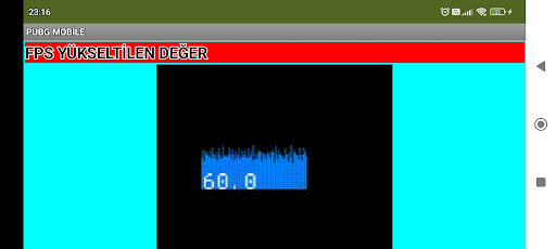 Android application 60 fps screenshort