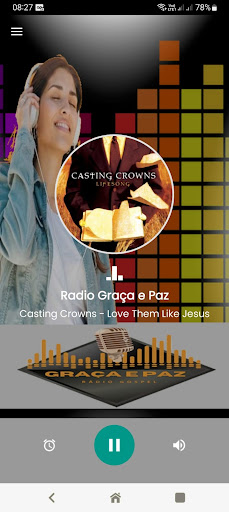 Android application Rádio Graça e Paz screenshort
