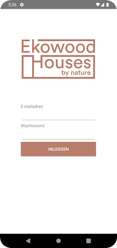 Android application Ekowood Houses screenshort