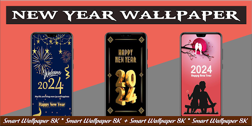 Android application New Year Wallpaper 2024 screenshort