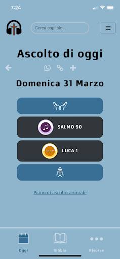 Audio Bibbia Screen 2