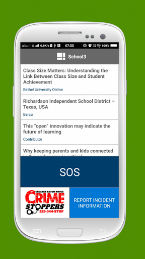 Gismo For Schools Screen 3
