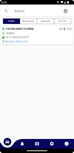 Android application BYC GPS screenshort