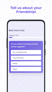 BFF Test - Quiz For Friends