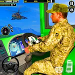 Cover Image of ดาวน์โหลด US Army Bus Driving Simulator  APK