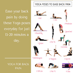 Cover Image of 下载 Yoga Poses for Lower Back Pain 5.0 APK