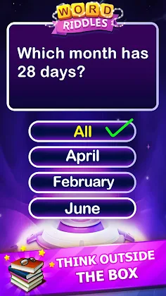 Word Riddles - Offline Word Ga - Screenshot 1
