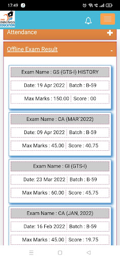2nd Innings Education Screen 3