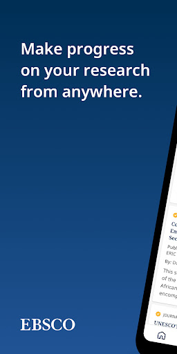 Android application EBSCO Mobile screenshort