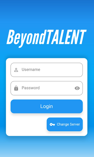 Android application BeyondTALENT screenshort