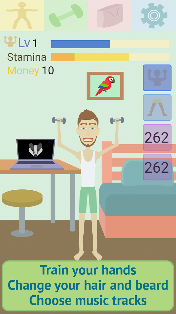 Muscle clicker Gym Game MOD