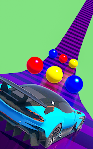色の車ロードレース3D