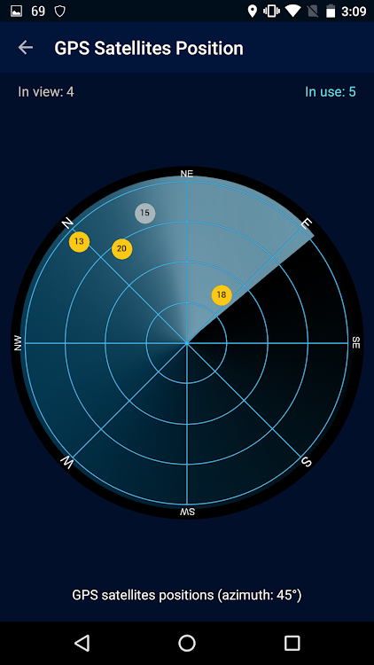 GPS-Status Data: Signal,Radars - 1.2.1 - (Android)