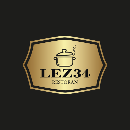 LEZ34 Restaurant Food Delivery logo