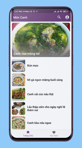 Món canh - Nấu món ăn