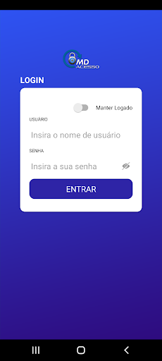 Android application MD Acesso screenshort