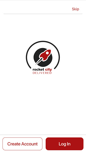 Android application Rocket City Delivered screenshort