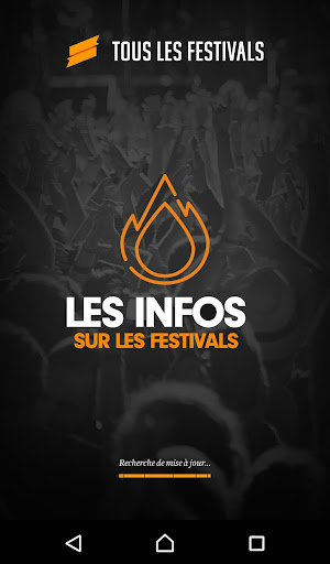 Android application Tous les Festival screenshort