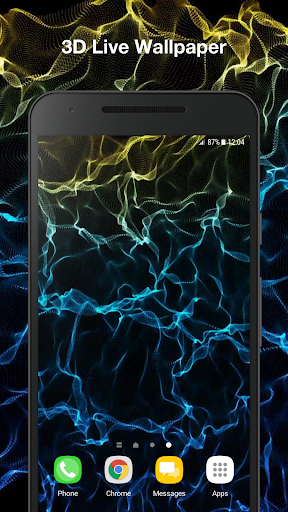 Android application Smoke Live Wallpaper Pro screenshort