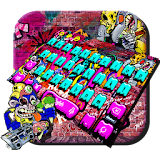 Rock Graffiti Keyboard Theme icon