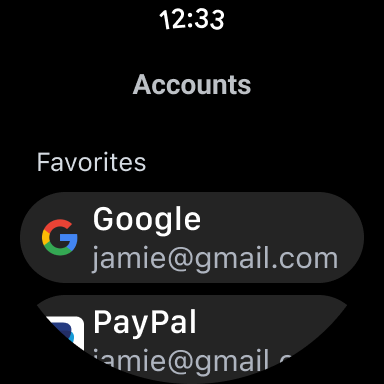 Screenshot of LastPass Authenticator