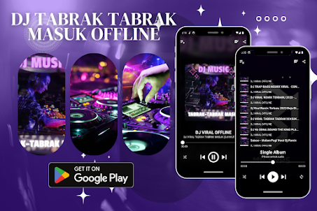 DJ Tabrak Tabrak Masuk Offline