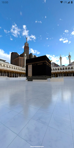 Android application 1Qibla - with 360 Panorama screenshort
