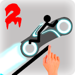Cover Image of Unduh Stickman Racer Road Draw 2 Heroes  APK