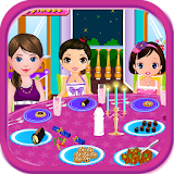 Birthday party girl games icon