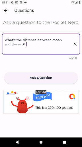 Pocket Nerd - Essay Generator Screen 3