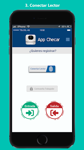 App Checar Fingerprint Screen 2