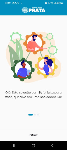 Android application Zona Rural Monitorada screenshort