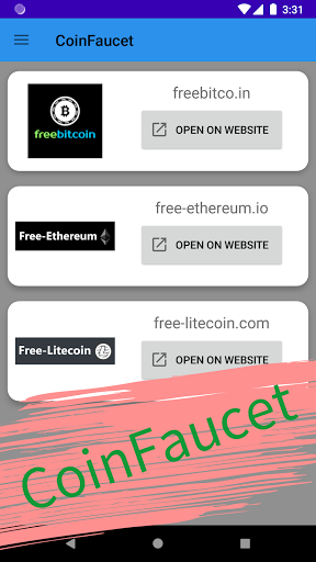 Crypto Coin Faucet Screen 2