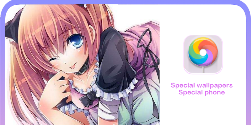 3D Wallpaper-anime girl LIVE - Latest version for Android - Download APK