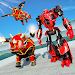 Flying Rhino Robot Transform: Robot War Games APK
