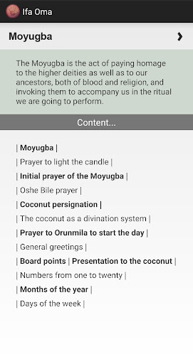 Ifa Oma: Ifá Lucumí Reference screenshot 13