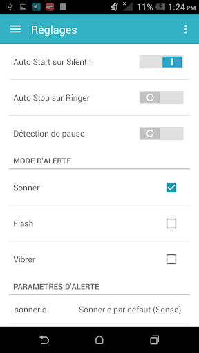Aperçu de l'application