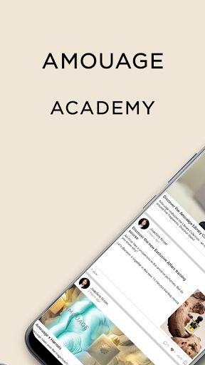 Android application Amouage Academy screenshort